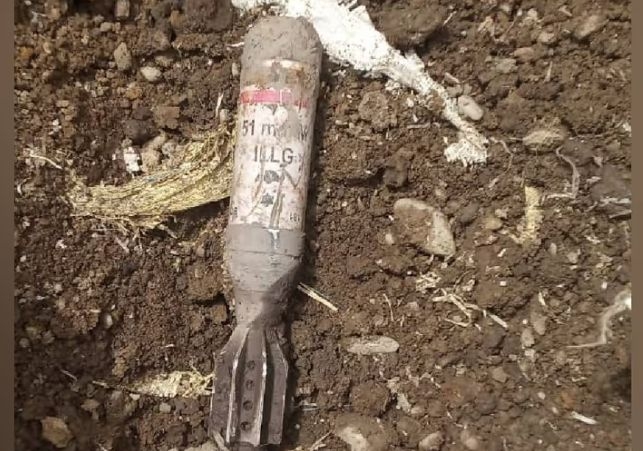 51mm bomb defused