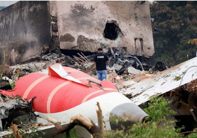Air india Crash baby survivor