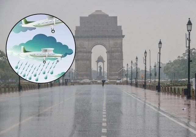 Artificial rain in Delhi