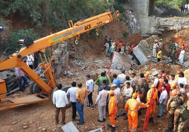 Bridge Collapse in Jammu 