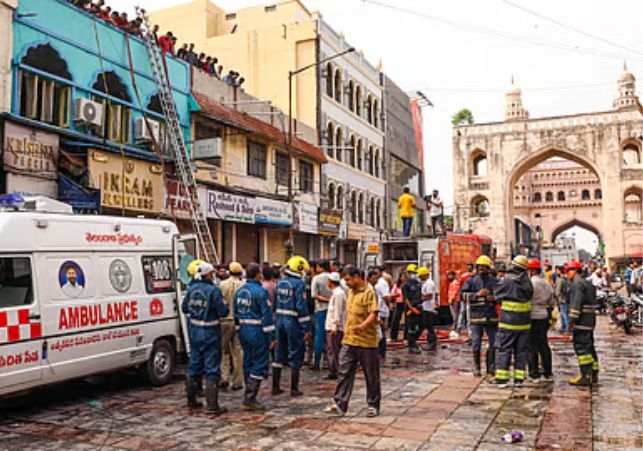 Hyderabad Charminar disaster