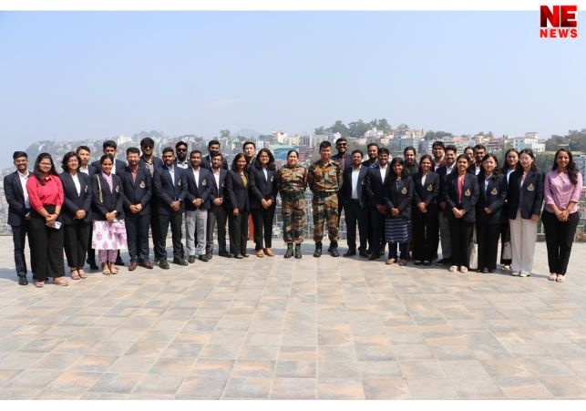 IRS officers visits Assam Rifles in Mizoram