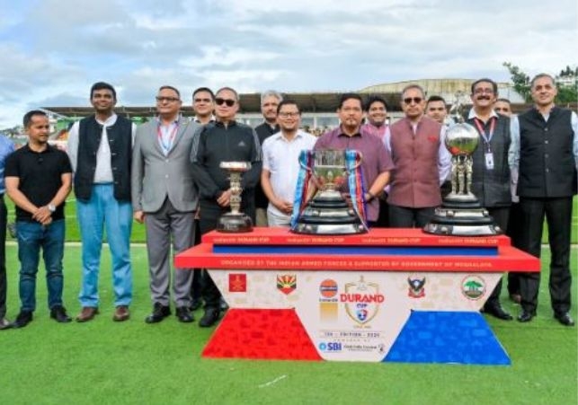 Inauguration of Durand Cup by CM Sangma  (1)