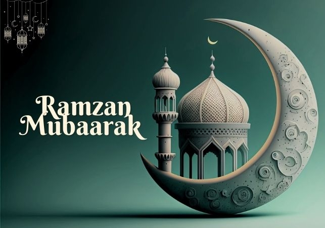 Muslims celebrating Ramzan