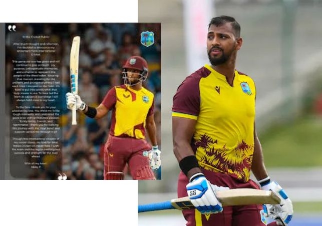 Nicholas Pooran retires