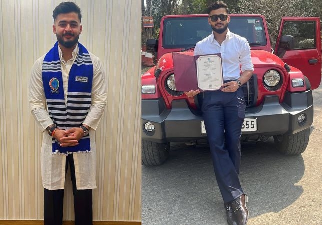Riyan graduates from cotton college 