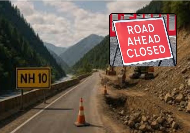 Sikkim NH 10 closed